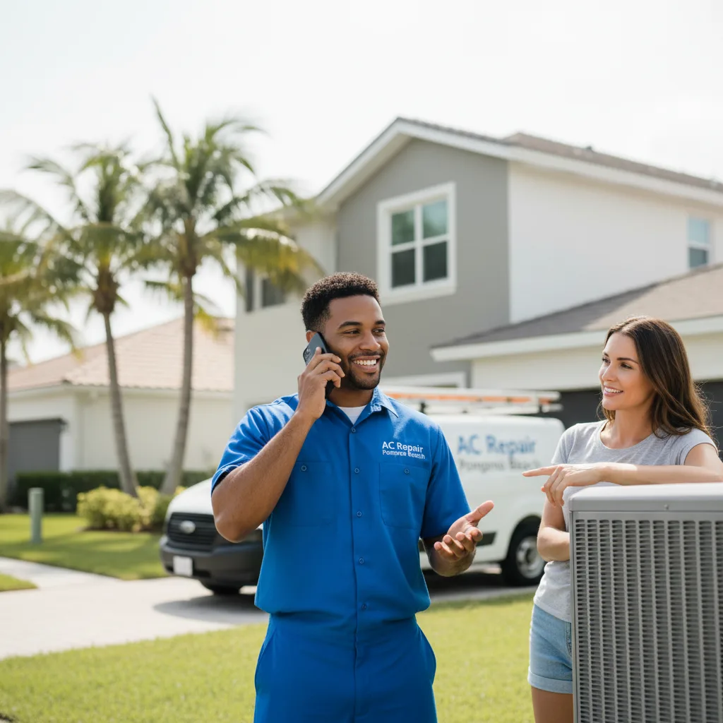 AC Repair Pompano Beach customer support in Miami Lakes